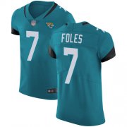 Wholesale Cheap Nike Jaguars #7 Nick Foles Teal Green Alternate Men's Stitched NFL Vapor Untouchable Elite Jersey