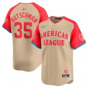 Cheap Men's American League #35 Adley Rutschman Cream 2024 All-Star Limited Stitched Baseball Jersey