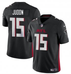 Cheap Men\'s Atlanta Falcons #15 Matthew Judon Black Vapor Untouchable Limited Football Stitched Jersey