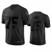 Wholesale Cheap Las Vegas Raiders #75 Brandon Parker Black Vapor Limited City Edition NFL Jersey