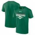 Wholesale Cheap Men's Boston Celtics Kelly Green 2024 Finals Champions Blocked Shot T-Shirt