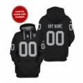 Wholesale Cheap Men's Las Vegas Raiders Active Player Black Custom 2021 Pullover Hoodie