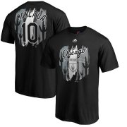 Wholesale Cheap Chicago White Sox #10 Yoan Moncada Majestic 2019 Spring Training Name & Number T-Shirt Black