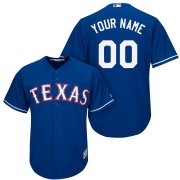 Wholesale Cheap Texas Rangers Majestic Cool Base Custom Jersey Royal