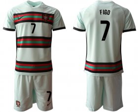 Wholesale Cheap Men 2021 European Cup Portugal away grey 7 Soccer Jersey1