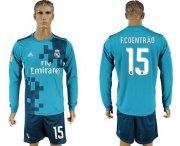 Wholesale Cheap Real Madrid #15 F.Coentrao Sec Away Long Sleeves Soccer Club Jersey