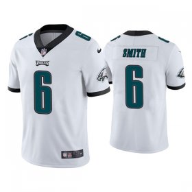 Wholesale Cheap Youth Philadelphia Eagles #6 DeVonta Smith White Vapor Untouchable Limited Stitched Jersey