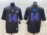 Wholesale Cheap Men's Buffalo Bills #14 Stefon Diggs Black Vapor Untouchable Limited Stitched Jersey