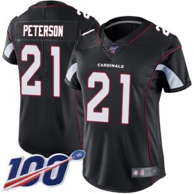 Wholesale Cheap Nike Cardinals #21 Patrick Peterson Black Alternate Women\'s Stitched NFL 100th Season Vapor Limited Jersey