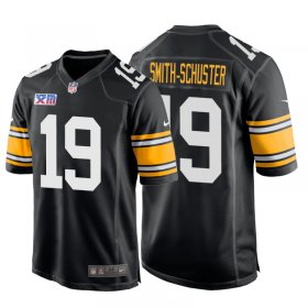 Wholesale Cheap Nike Steelers #19 Juju Smith-Schuster Super Bowl XIII 1978 Retro Game NFL Jersey Black