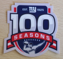 Cheap New York Giants 100th Season Patch