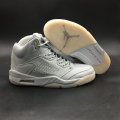 Wholesale Cheap Air Jordan 5 Premium Pure Platinum Shoes Pure Platinum/White