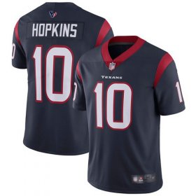 Wholesale Cheap Nike Texans #10 DeAndre Hopkins Navy Blue Team Color Men\'s Stitched NFL Vapor Untouchable Limited Jersey