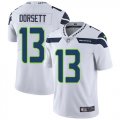 Wholesale Cheap Nike Seahawks #13 Phillip Dorsett White Men's Stitched NFL Vapor Untouchable Limited Jersey