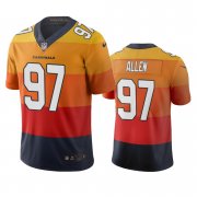 Wholesale Cheap Arizona Cardinals #97 Zach Allen Sunset Orange Vapor Limited City Edition NFL Jersey