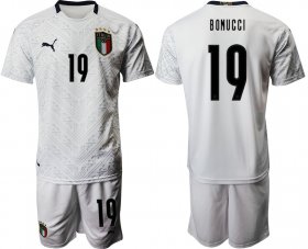 Wholesale Cheap 2021 Men Italy away 19 white soccer jerseys