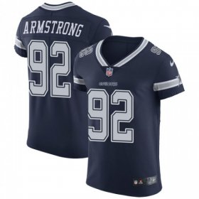 Wholesale Cheap Nike Cowboys #92 Dorance Armstrong Navy Blue Team Color Men\'s Stitched NFL Vapor Untouchable Elite Jersey