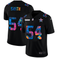 Cheap Dallas Cowboys #54 Jaylon Smith Men's Nike Multi-Color Black 2020 NFL Crucial Catch Vapor Untouchable Limited Jersey