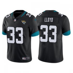 Wholesale Cheap Men\'s Jacksonville Jaguars #33 Devin Lloyd Black Vapor Untouchable Limited Stitched Jersey