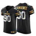 Wholesale Cheap Dallas Cowboys #90 Demarcus Lawrence Men's Nike Black Edition Vapor Untouchable Elite NFL Jersey