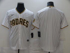 Wholesale Cheap Men San Diego Padres Blank White Game Nike MLB Jerseys