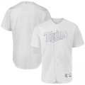 Wholesale Cheap Minnesota Twins Blank Majestic 2019 Players' Weekend Flex Base Authentic Team Jersey White