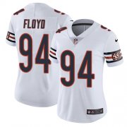 Wholesale Cheap Nike Bears #94 Leonard Floyd White Women's Stitched NFL Vapor Untouchable Limited Jersey