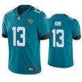 Wholesale Cheap Men's Jacksonville Jaguars #13 Christian Kirk Teal Vapor Untouchable Limited Stitched Jersey