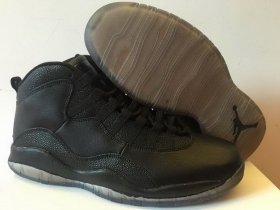 Wholesale Cheap Black OVO Air Jordan 10s Black