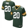 Wholesale Cheap Nike Packers #20 Kevin King Green Team Color Men's Stitched NFL Elite Jersey