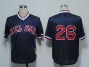 Wholesale Cheap Mitchell And Ness 1991 Red Sox #26 Wade Boggs Dark Blue Stitched Throwback MLB Jersey