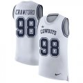 Wholesale Cheap Nike Cowboys #98 Tyrone Crawford White Men's Stitched NFL Limited Rush Tank Top Jersey