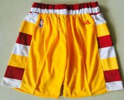 Wholesale Cheap Men's Cleveland Cavaliers Gold Throwback Short