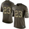 Wholesale Cheap Nike Saints #23 Marshon Lattimore Green Men's Stitched NFL Limited 2015 Salute To Service Jersey