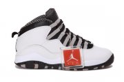 Wholesale Cheap AIR JORDAN 10 RETRO STEEL 2013 Shoes WHITE/BLACK-LIGHT STEEL GREY