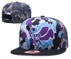 Wholesale Cheap MLB Colorado Rockies Snapback