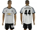 Wholesale Cheap Manchester United #44 Pereira White Soccer Club Jersey