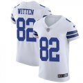 Wholesale Cheap Nike Cowboys #82 Jason Witten White Men's Stitched NFL Vapor Untouchable Elite Jersey