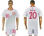 Wholesale Cheap Poland #20 Piszczek Home Soccer Country Jersey