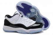 Wholesale Cheap Air Jordan 11 Low Womens Shoes White/black