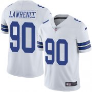 Wholesale Cheap Nike Cowboys #90 Demarcus Lawrence White Youth Stitched NFL Vapor Untouchable Limited Jersey