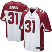 Wholesale Cheap Nike Cardinals #31 David Johnson White Youth Stitched NFL Elite Jersey