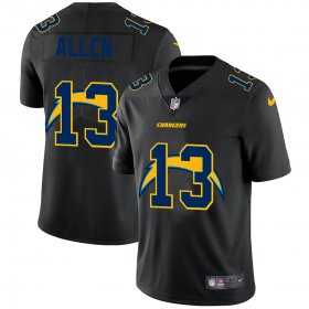 Wholesale Cheap Los Angeles Chargers #13 Keenan Allen Men\'s Nike Team Logo Dual Overlap Limited NFL Jersey Black