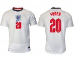 Wholesale Cheap Men 2021 Europe England home AAA version 20 soccer jerseys