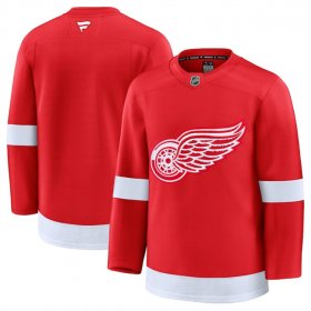 Men\'s Detroit Red Wings Blank Red 2024-25 Home Stitched Hockey Jersey