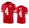 Cheap Men's Kansas City Chiefs #4 Rashee Rice Red 2024 F.U.S.E. Vapor Untouchable Limited Football Stitched Jersey