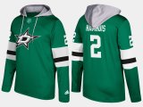 Wholesale Cheap Stars #2 Dan Hamhuis Green Name And Number Hoodie