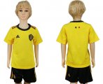 Wholesale Cheap Belgium Blank Away Kid Soccer Country Jersey