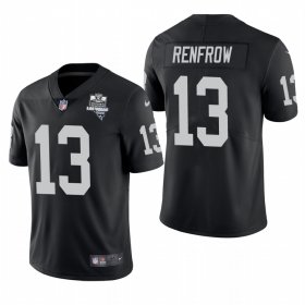 Wholesale Cheap Las Vegas Raiders #13 Hunter Renfrow Men\'s Nike 2020 Inaugural Season Vapor Limited NFL Jersey Black