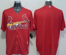 Wholesale Cheap Cardinals Blank Red New Cool Base Stitched MLB Jersey